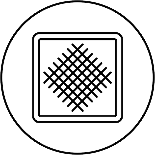Imagen vectorial del icono de microfibra de tela Se puede utilizar para el lavado de automóviles