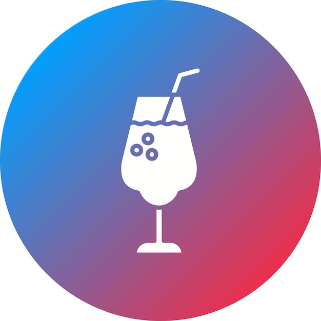 Imagen vectorial del icono de Mimosa Se puede usar para bebidas