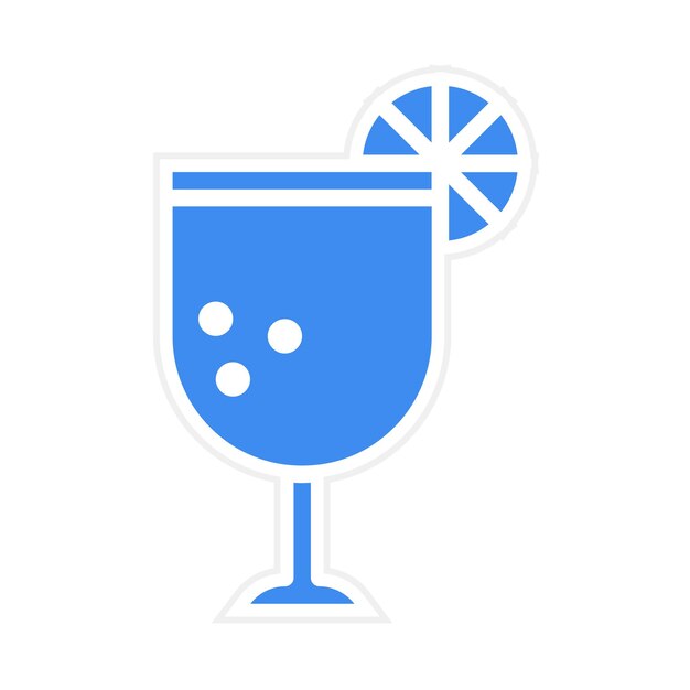 Imagen vectorial del icono de Mimosa Se puede usar para Brunch