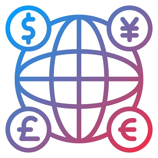 La imagen vectorial del icono de la moneda se puede utilizar para la ciencia de datos