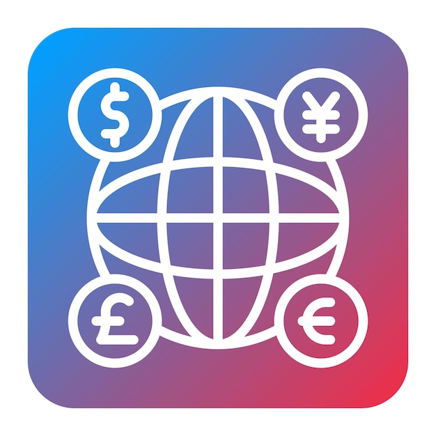 La imagen vectorial del icono de la moneda se puede utilizar para la ciencia de datos