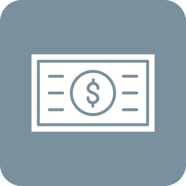Imagen vectorial del icono de la moneda Se puede utilizar para el inicio de la empresa