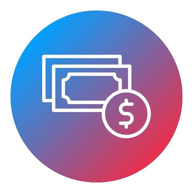 Imagen vectorial del icono de la moneda Se puede utilizar para la tienda web