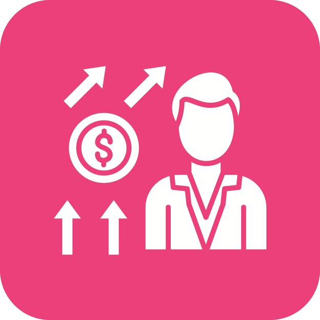 Imagen vectorial del icono de motivación Se puede utilizar para la formación empresarial