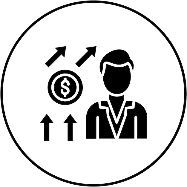 Imagen vectorial del icono de motivación Se puede utilizar para la formación empresarial