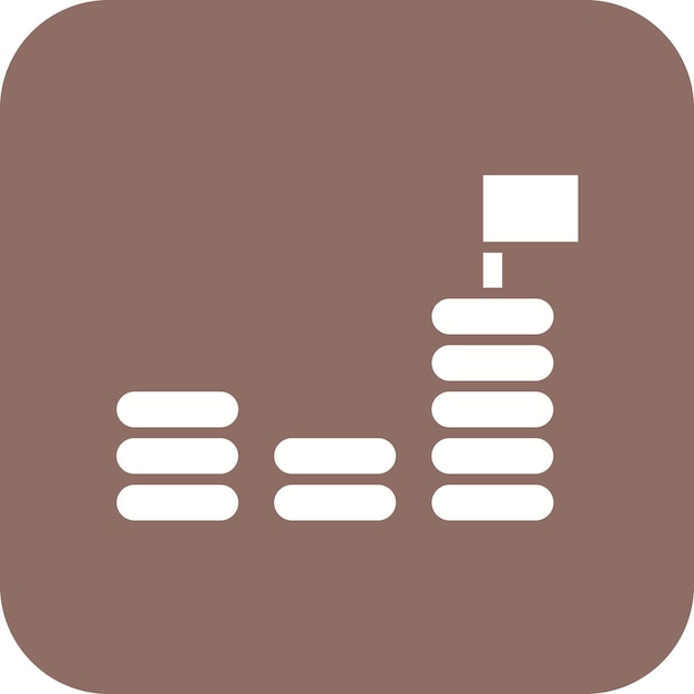 Imagen vectorial del icono de motivación Se puede utilizar para Recursos Humanos