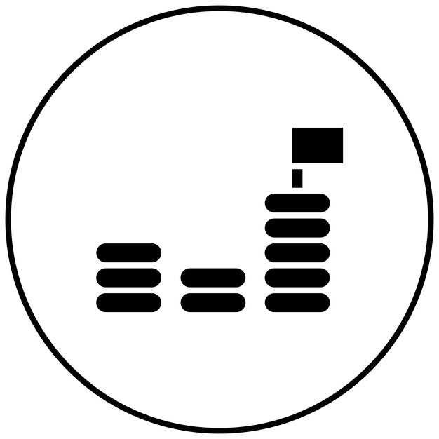 Imagen vectorial del icono de motivación Se puede utilizar para Recursos Humanos