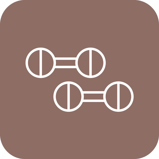 Imagen vectorial de icono de movimiento de fitness Se puede usar para Hockey