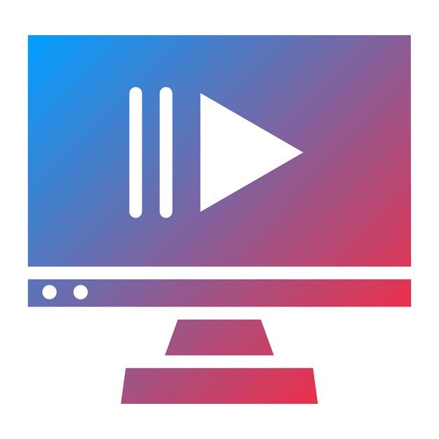 Imagen vectorial de icono de movimiento lento Se puede utilizar para la realización de películas