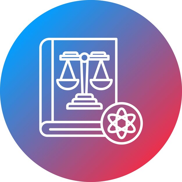 Imagen vectorial de icono de movimiento Se puede utilizar para la legislación de la ley