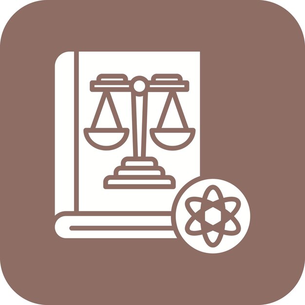 Imagen vectorial de icono de movimiento Se puede utilizar para la legislación de la ley