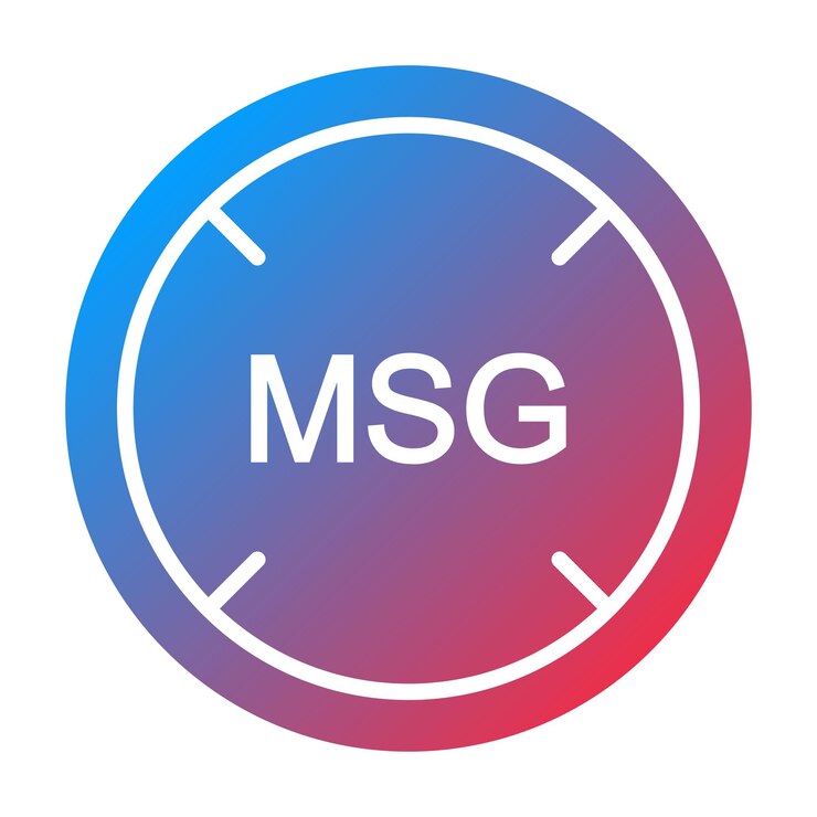 Vector imagen vectorial de icono de msg se puede usar para el mercado callejero