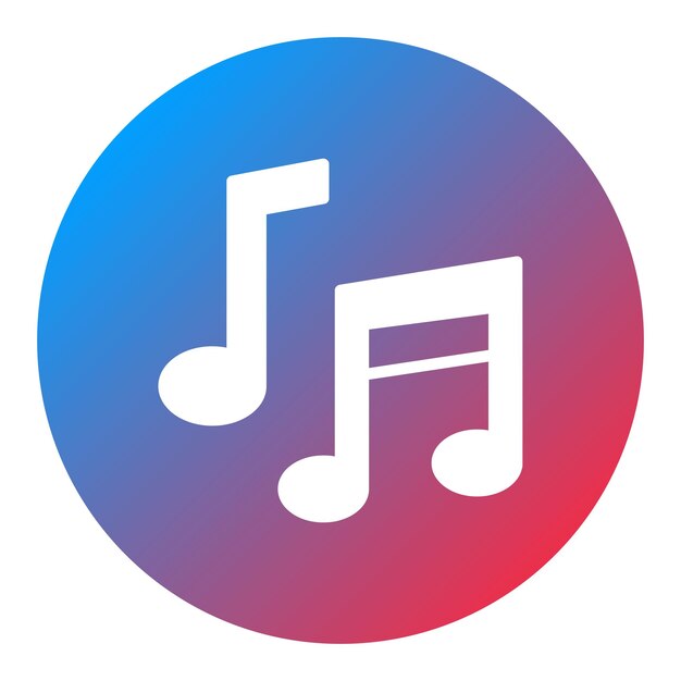 La imagen vectorial del ícono musical se puede utilizar para el instrumento