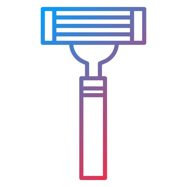 Imagen vectorial del icono de la navaja se puede usar para el Día del Padre