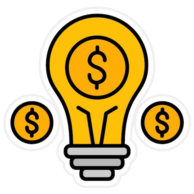 Imagen vectorial de icono de negocio Se puede usar para negocios y oficinas