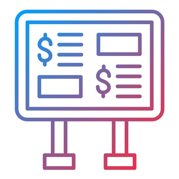Imagen vectorial de icono de negocio Se puede utilizar para Finanzas y Dinero