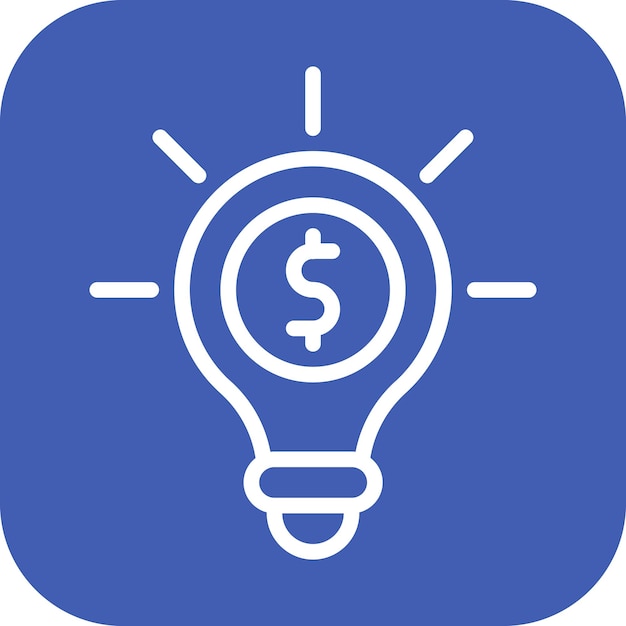 Imagen vectorial de icono de negocio Se puede utilizar para la gestión de productos