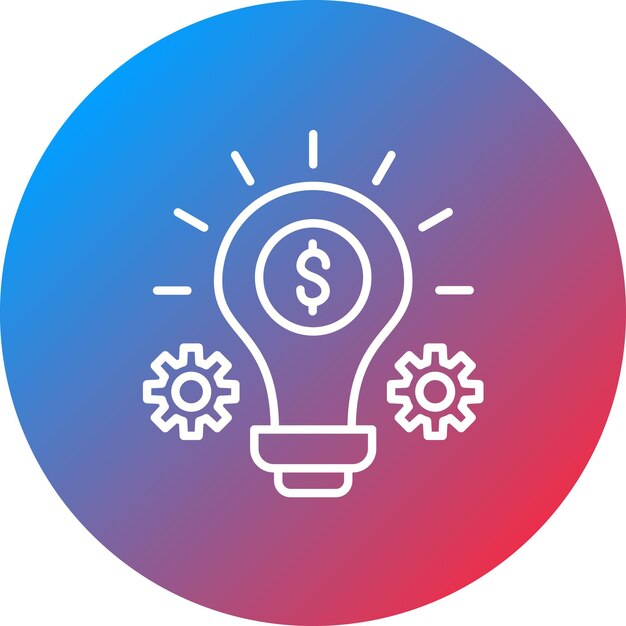 Imagen vectorial de icono de negocio Se puede utilizar para el marketing en línea