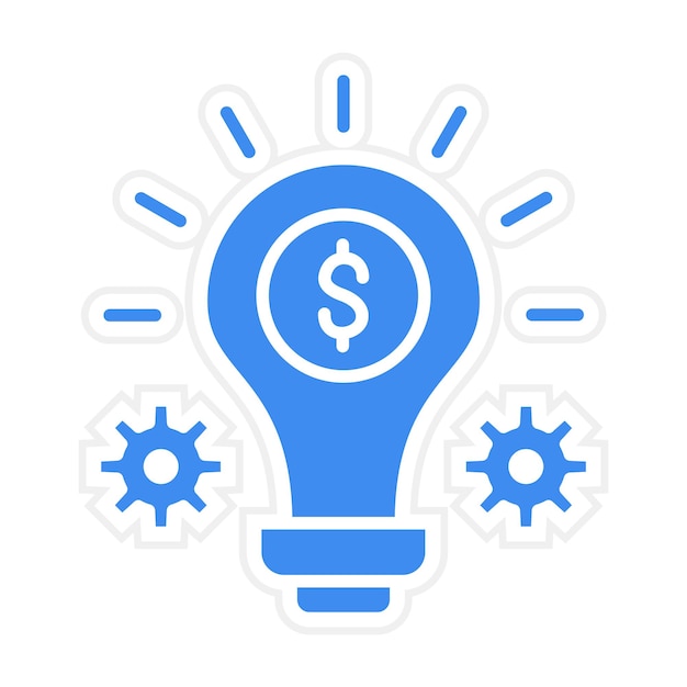 Imagen vectorial de icono de negocio Se puede utilizar para el marketing en línea