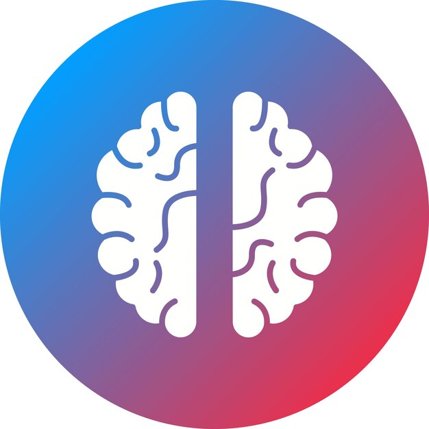 Vector imagen vectorial de icono de neurología puede utilizarse para medicina i