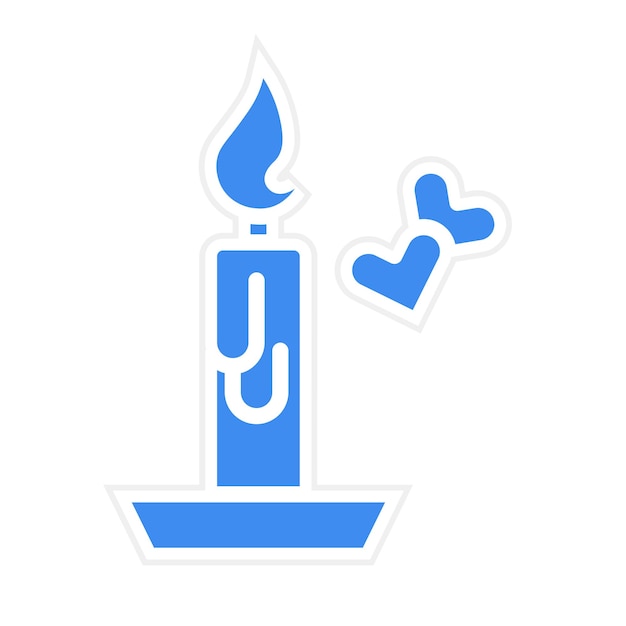 Imagen vectorial del icono de la noche Se puede usar para la aplicación de citas