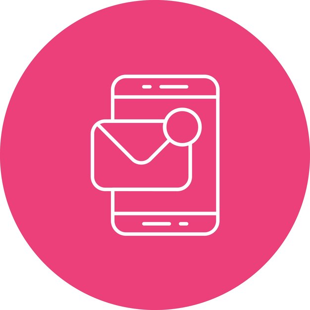 Imagen vectorial del icono de notificación Puede utilizarse para la tienda web