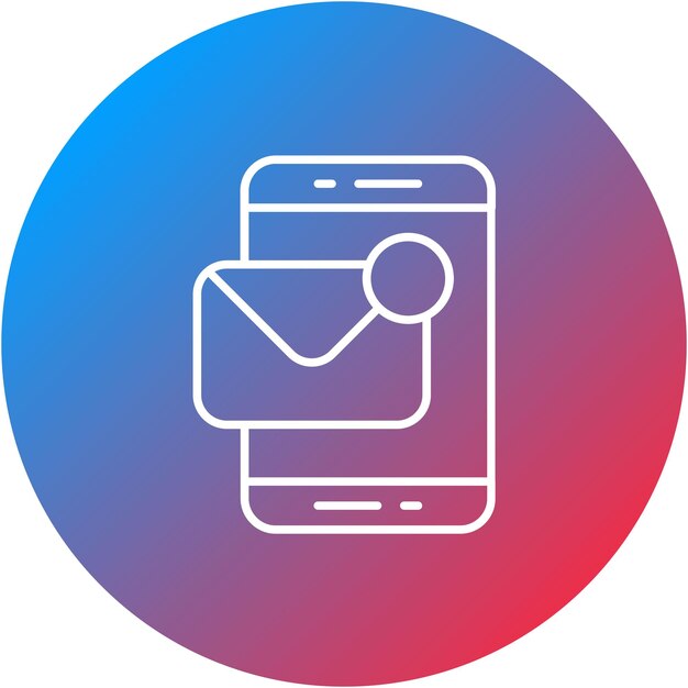 Imagen vectorial del icono de notificación Puede utilizarse para la tienda web