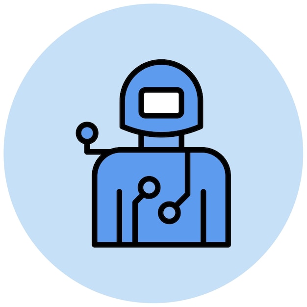 Imagen vectorial de icono de Npc Se puede usar para el diseño de juegos