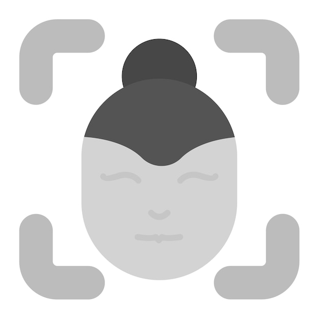 La imagen vectorial del icono de las nuevas caras se puede utilizar para la agencia de modelos