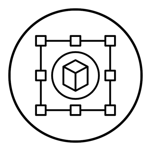 Vector la imagen vectorial del icono de objetividad se puede utilizar para el periodismo