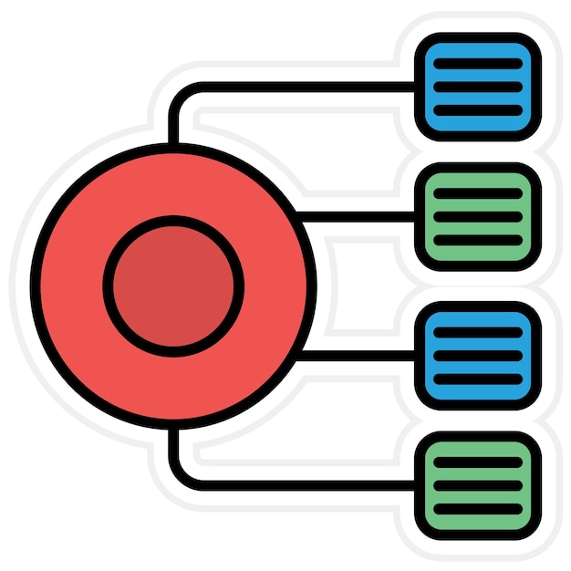 Imagen vectorial de icono objetivo Se puede utilizar para marketing