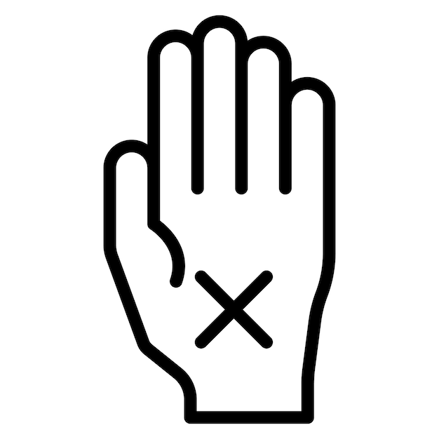 Imagen vectorial del icono de obstrucción Se puede utilizar para la interrupción del negocio