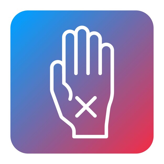 Imagen vectorial del icono de obstrucción Se puede utilizar para la interrupción del negocio