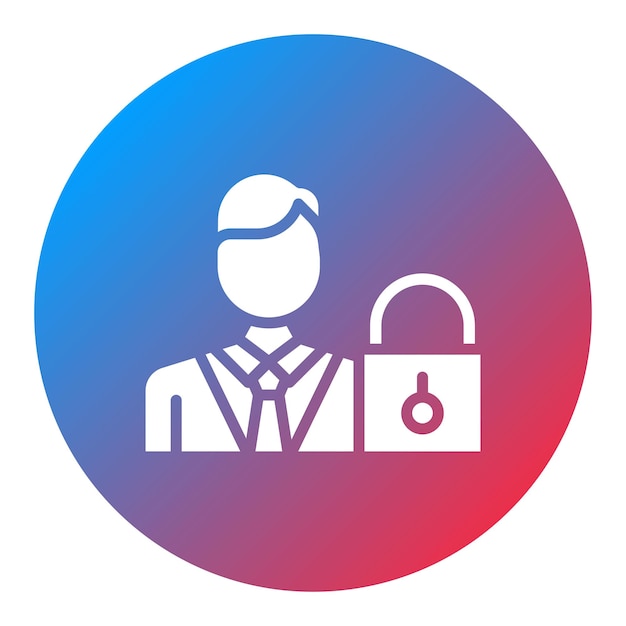 Imagen vectorial de icono de oferta privada Puede utilizarse para el crowdfunding