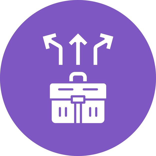 Imagen vectorial del icono de oportunidad de trabajo Se puede utilizar para la búsqueda de empleo