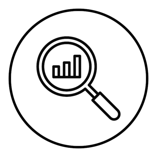Imagen vectorial de icono de optimización Se puede utilizar para Business Analytics