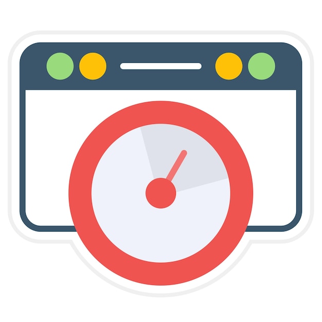 La imagen vectorial del icono de optimización se puede utilizar para Digital Nomad