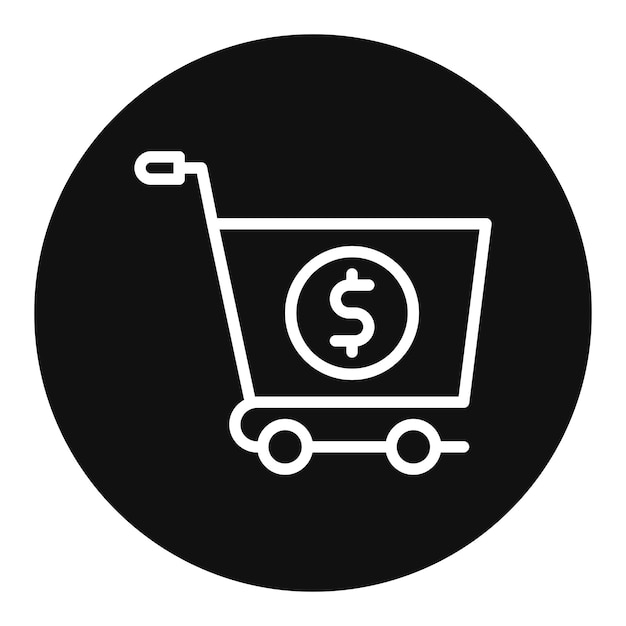 Imagen vectorial del icono de la orden Se puede utilizar para el comercio