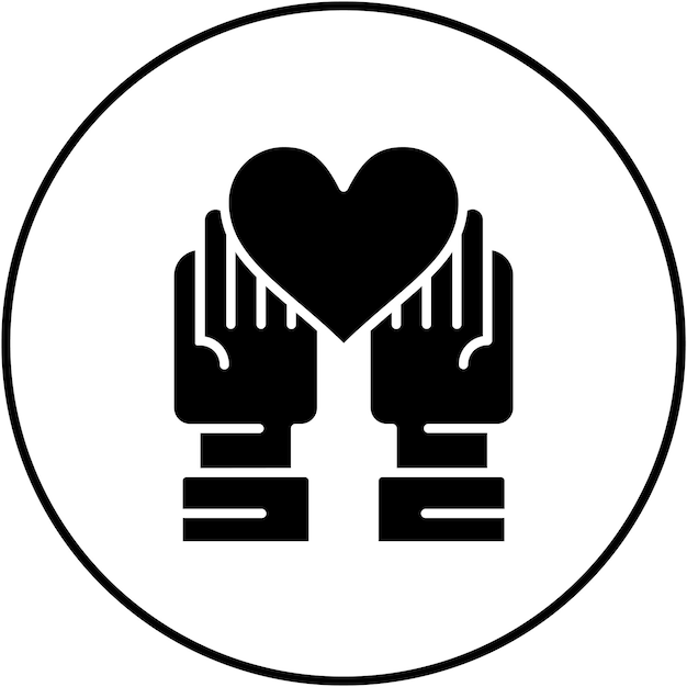 Imagen vectorial del icono de la organización Se puede utilizar para negocios basados en el hogar