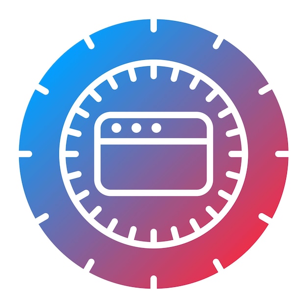 Imagen vectorial de icono de orientación contextual Se puede utilizar para la agencia de medios sociales