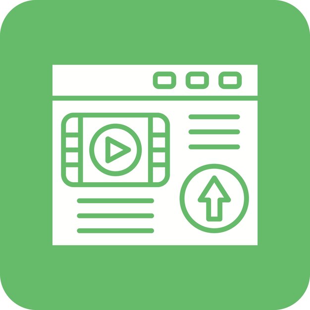 Imagen vectorial de icono de página web Puede utilizarse para SEO y SEM