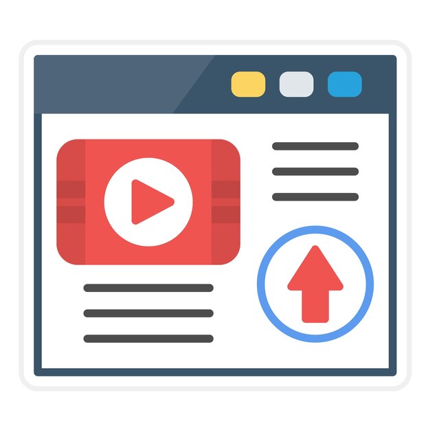 Imagen vectorial de icono de página web Puede utilizarse para SEO y SEM