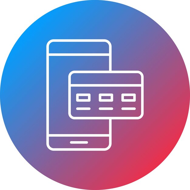 Imagen vectorial del icono de pago en efectivo en línea Se puede utilizar para el comercio electrónico