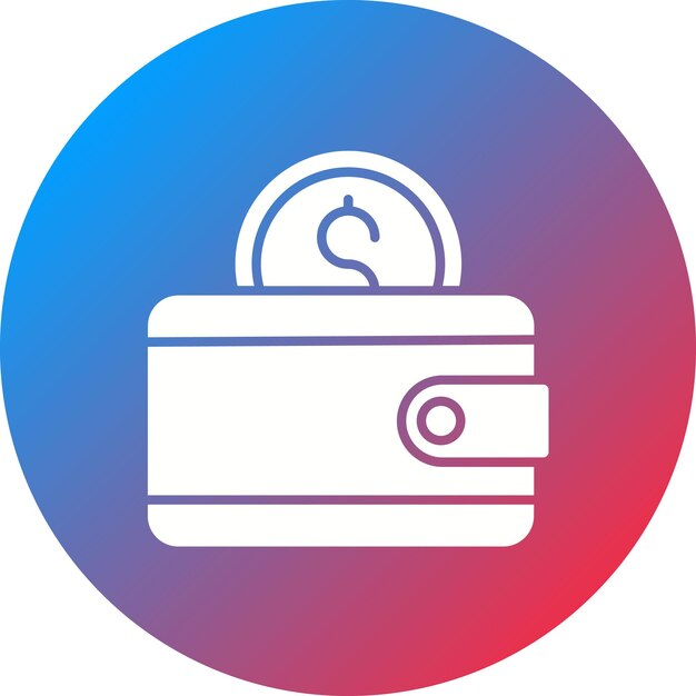 La imagen vectorial del icono de pago en efectivo se puede utilizar para el Cyber Monday
