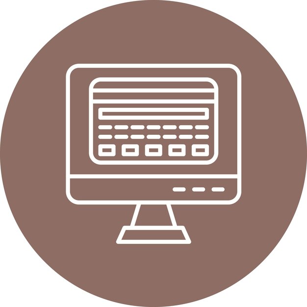 Imagen vectorial de icono de pago en línea Se puede utilizar para compras y comercio electrónico