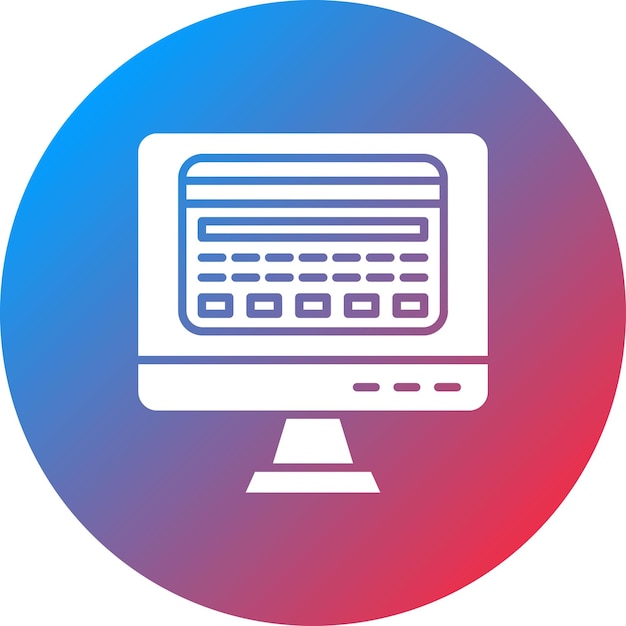 Imagen vectorial de icono de pago en línea Se puede utilizar para compras y comercio electrónico