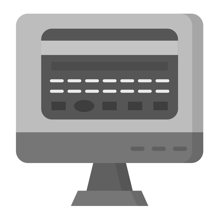 Vector imagen vectorial de icono de pago en línea se puede utilizar para compras y comercio electrónico