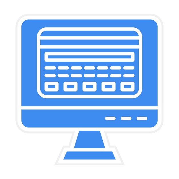 Imagen vectorial de icono de pago en línea Se puede utilizar para compras y comercio electrónico
