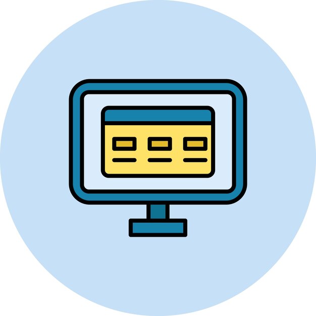 Imagen vectorial de icono de pago en línea Se puede utilizar para negocios