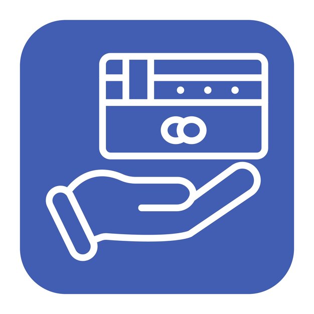 Imagen vectorial del icono de pago Se puede utilizar para la tienda en línea